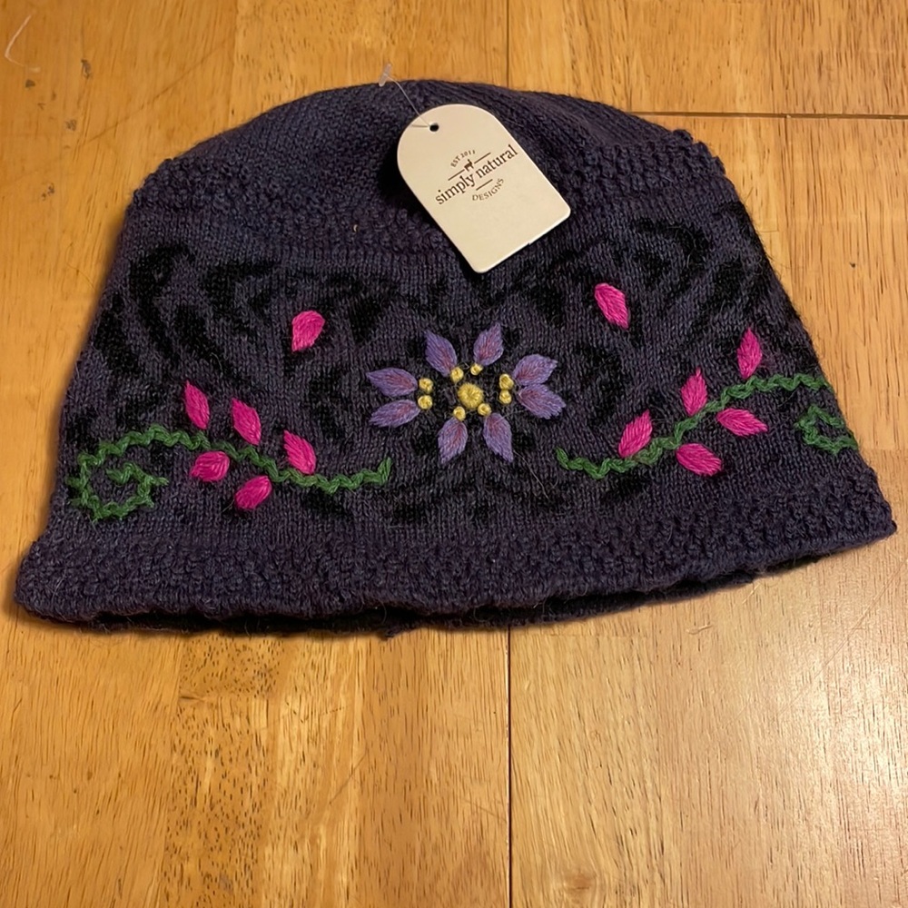 Simply Natural knit hat